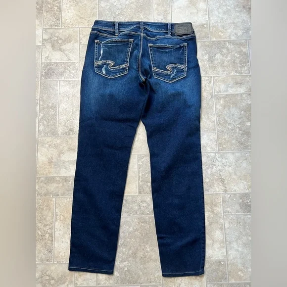 Women’s Silver jeans distressed Sam 30/29 - Picture 2 of 9